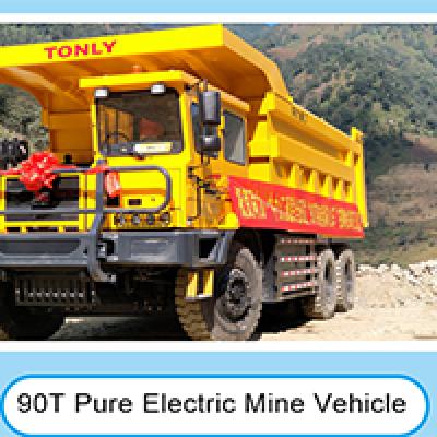 90T Pure Electric Mine Vehicle Used our LiFePO4 Battery