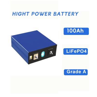 Hight-Power  3C 5C Discharge Current Lithium Lifepo4 Battery 3.2V 100Ah Prismatic Lifepo4 Battery Cell 4000 Cycle for Electric Boat,Electric Yacht,Electric Mining Vehicle,Electric Heavy-duty,Electric 